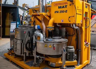 IPA 250-E injection plant at bauma 2025